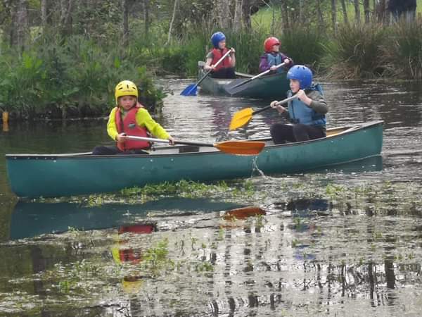 1st Broughton Cub Scout Canoeing