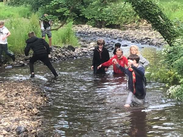 1st Broughton Scouts Water Activity